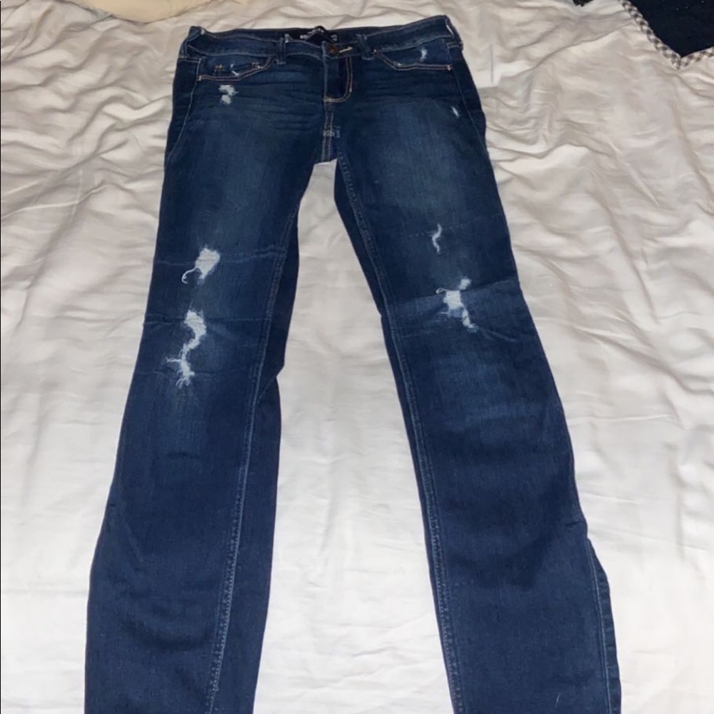 Hollister skinny jeans low rise size 00